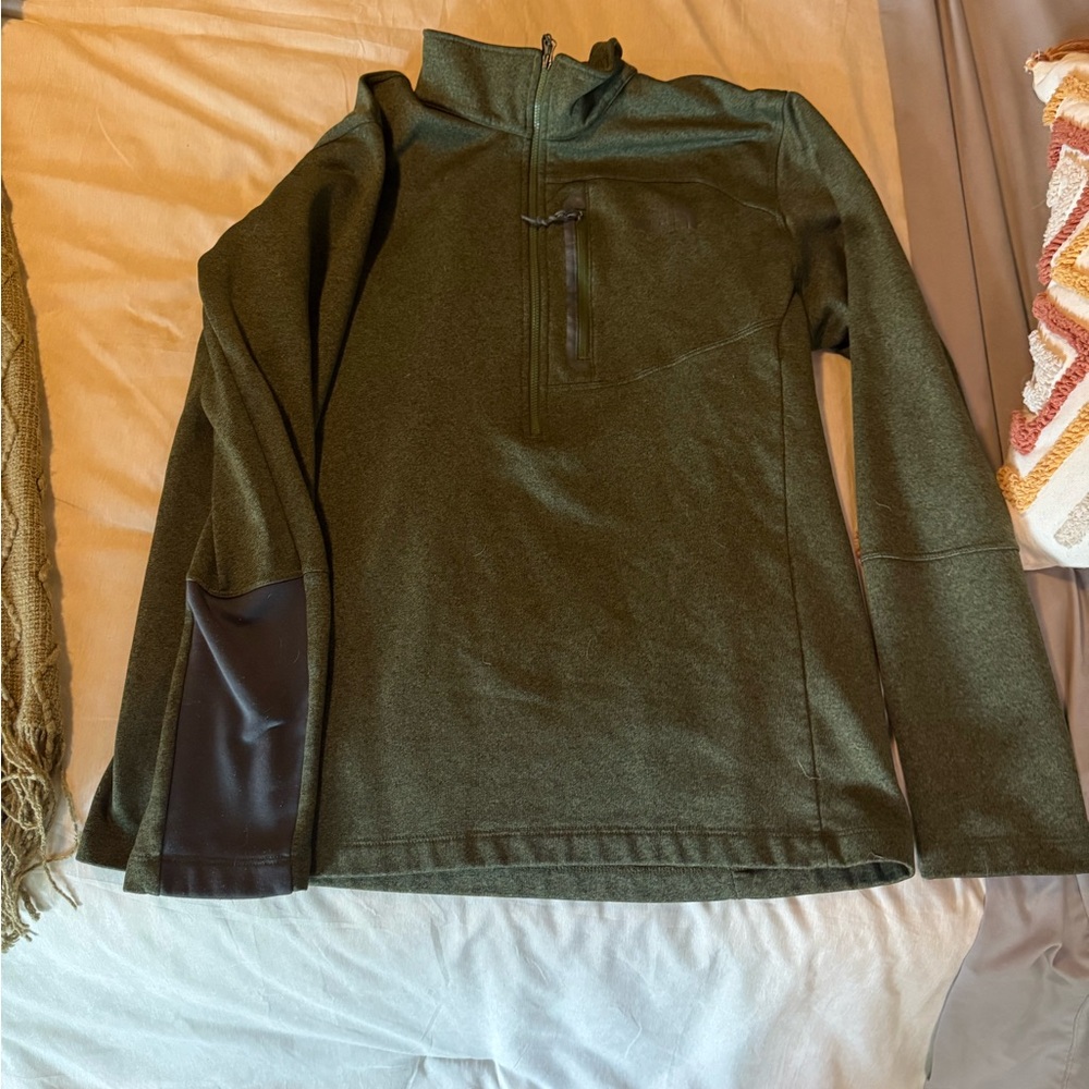 The North Face Forest Green Fleece Pullover